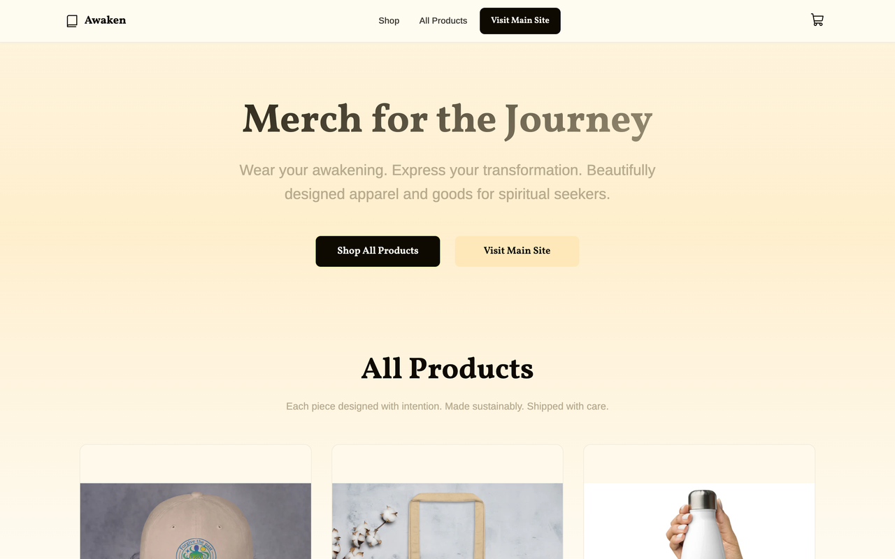 Awaken Shop - Tema Shopify Personalizado